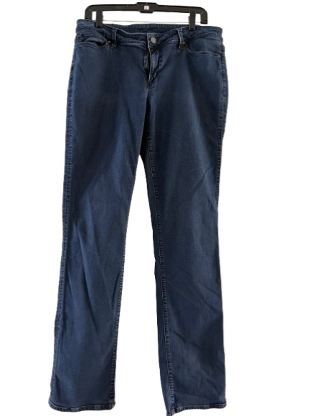 Ann Taylor High-Rise Curvy Fit Dark Blue Denim Jeans